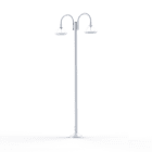 Roger Pradier - Lampadaire Boléro N°5 Blanc 001