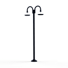 Roger Pradier - Lampadaire Boléro N°5 Bleu acier 065