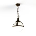 Roger Pradier - Roger Pradier - Suspension Boréal N°1 opale Patiné doré 009