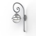 Roger Pradier - Applique Boréal N°2 fume Gris métal 023