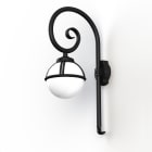 Roger Pradier - Applique Boréal N°2 opale Noir foncé 000