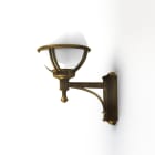 Roger Pradier - Applique Boréal N°3 opale Patiné doré 009