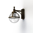 Roger Pradier - Applique Boréal N°4 fume Patiné doré 009