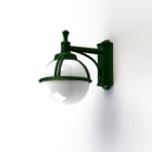 Roger Pradier - Applique Boréal N°4 opale Vert Anglais 019