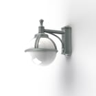 Roger Pradier - Applique Boréal N°4 opale Gris métal 023
