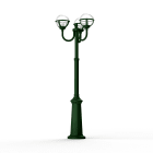 Roger Pradier - Lampadaire Boréal N°9 fume Vert Anglais 019