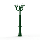 Roger Pradier - Lampadaire Boréal N°9 fume Vert sapin 067
