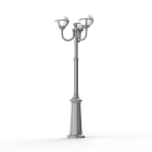 Roger Pradier - Lampadaire Boréal N°9 opale Gris métal 023