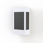 Roger Pradier - Roger Pradier - Applique Brick² N°1 PMMA noir Blanc 001
