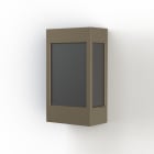 Roger Pradier - Applique Brick² N°1 PMMA noir Grès 054