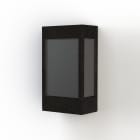 Roger Pradier - Applique Brick² N°1 PMMA noir Aluminium anodisé noir 144