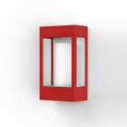 Roger Pradier - Roger Pradier - Applique Brick² N°1 clair Rouge tomate 110