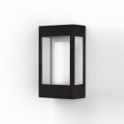 Roger Pradier - Applique Brick² N°1 Classe 3 Diffuseur clair Aluminium anodisé noir 144