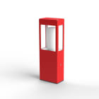 Roger Pradier - Borne Brick² N°2 clair Rouge signalisation 056