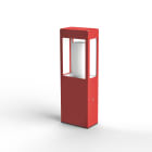 Roger Pradier - Borne Brick² N°2 Classe 3 Diffuseur clair Rouge 110