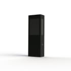 Roger Pradier - Borne Brick² N°2 Classe 3 Diffuseur PMMA noir Gris 006