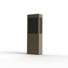 Roger Pradier - Applique Brick² N°2 PMMA noir Grès 054