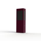 Roger Pradier - Applique Brick² N°2 PMMA noir Rouge vin 066