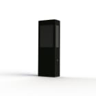 Roger Pradier - Borne Brick² N°2 Classe 3 Diffuseur PMMA noir Gris 107