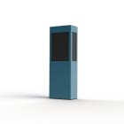 Roger Pradier - Roger Pradier - Applique Brick² N°2 PMMA noir Bleu 111