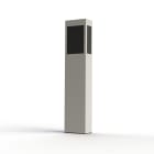 Roger Pradier - Borne Brick² N°3 PMMA noir Blanc pur 101