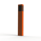 Roger Pradier - Borne Brick² N°4 PMMA noir Orangé pur 014