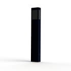 Roger Pradier - Roger Pradier - Borne Brick² N°4 PMMA noir Bleu acier 065