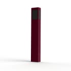 Roger Pradier - Borne Brick² N°4 PMMA noir Rouge vin 066