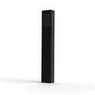 Roger Pradier - Borne Brick² N°4 PMMA noir Gris noir 107