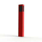 Roger Pradier - Roger Pradier - Borne Brick² N°4 PMMA noir Rouge tomate 110
