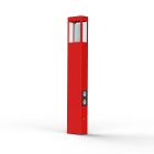 Roger Pradier - Borne Brick² N°4 prises type J Rouge signalisation 056