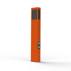 Roger Pradier - Borne Brick² N°4 PMMA noir prise Orangé pur 014