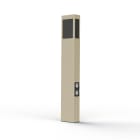 Roger Pradier - Roger Pradier - Borne Brick² N°4 PMMA noir prises type F Sable 053