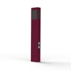 Roger Pradier - Borne Brick² N°4 PMMA noir prise Rouge vin 066