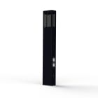 Roger Pradier - Borne Brick² N°4 PMMA noir prise Noir velours 113