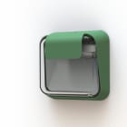 Roger Pradier - Roger Pradier - Applique Carex N°1 Clair R7s LED Vert fougère 109