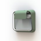 Roger Pradier - Roger Pradier - Applique Carex N°1 Clair R7s LED Vert pâle 133