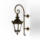 Roger Pradier - Applique Citadelle avec couronne N°3 LED 35W 3000°K Patine dorée 009