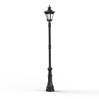 Roger Pradier - Lampadaire Citadelle N°5 Noir foncé 000