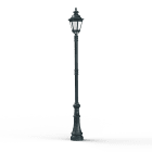 Roger Pradier - Lampadaire Citadelle N°5 LED 35W 2700°K Patine vert de gris 008