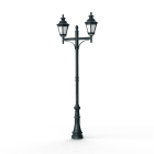 Roger Pradier - Lampadaire Citadelle N°7 LED 35W 2700°K Patine vert de gris 008