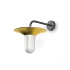 Roger Pradier - Applique Cooper N°2 opale Laiton brossé vernis 075