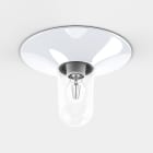 Roger Pradier - Applique Cooper N°1 clair Emaillé blanc 131