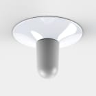 Roger Pradier - Applique Cooper N°1 opale Emaillé blanc 131