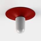 Roger Pradier - Applique Cooper N°1 opale Rouge tomate 110