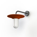 Roger Pradier - Applique Cooper N°2 opale Orangé pur 014