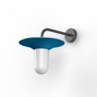 Roger Pradier - Applique Cooper N°2 opale Bleu Azur mat 134