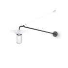 Roger Pradier - Applique Cooper N°3 clair Emaillé blanc 131