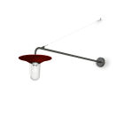 Roger Pradier - Applique Cooper N°3 clair Rouge tomate 110