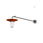 Roger Pradier - Applique Cooper N°3 opale Orangé pur 014